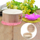 1pc Gift Box Round Cardboard Jewelry Boxes Ring Earring Necklace Storage Box