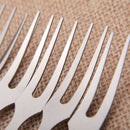 6x Fruit Forks Stainless Steel Forks For Bistro Cocktail Tasting Appetiz