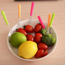6 x Fruit Fork Newest Tableware Snack Cake Dessert Forks for Party Wedding
