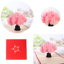 1x Cherry Blossoms Card Greeting Cards Birthday Christmas Year Gift Hot