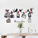 Family Tree Birds Photo Frame Quotes Wall Stickers Art Decals Home Decor Hot