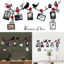 Family Tree Birds Photo Frame Quotes Wall Stickers Art Decals Home Decor Hot