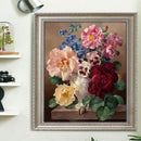 Frameless Blossoms Landscape DIY Digital Painting By Numbers Unique New 1 set