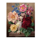 Frameless Blossoms Landscape DIY Digital Painting By Numbers Unique New 1 set