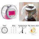 1x Alarm Clock Modern Decoration Home Durable Clock Creative Gifts Digital New