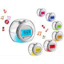 1x Alarm Clock Modern Decoration Home Durable Clock Creative Gifts Digital New