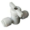 Water Filter Pipe Fitting Tee Tube Quick Connect Water Filters Recoil Ball Valve