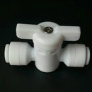 Water Filter Pipe Fitting Tee Tube Quick Connect Water Filters Recoil Ball Valve