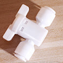 Water Filter Pipe Fitting Tee Tube Quick Connect Water Filters Recoil Ball Valve