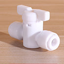 Water Filter Pipe Fitting Tee Tube Quick Connect Water Filters Recoil Ball Valve