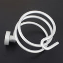 Chrome Wall Mounted Hair Dryer & Straighteners Holder Storage with Cable Hot 1x