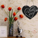 1*Beautiful Heart Shaped Composite Plate Hanging Plaque Present Gift