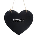 1 * Love Heart Shape Blackboard Hanging Blackboard Erasable Chalkboard Best