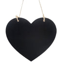 1 * Love Heart Shape Blackboard Hanging Blackboard Erasable Chalkboard Best