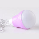 1x Hot USB Bulb 5W 5V Light LED Energy Saving Rechargeable Emergency Bulb New