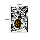 Halloween Window Display Wall & Window Stickers, Bats, Cats, Witches, Pumpkins