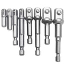 8x Hex Drill Bit Socket Adapter 1/4" 3/8" 1/2" Drive Electric Impact Driver Best