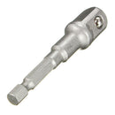8x Hex Drill Bit Socket Adapter 1/4" 3/8" 1/2" Drive Electric Impact Driver Best