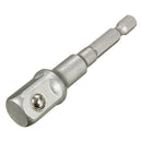 8x Hex Drill Bit Socket Adapter 1/4" 3/8" 1/2" Drive Electric Impact Driver Best