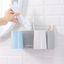 Wall Mounted Toothbrush Holder Cup Box Toothpaste Holder Bathroom New 1 set