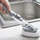 Soap Dispenser Refill Washing Dish Sponges Scrubber Cleaning Brush