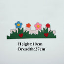 Environmentally Felt Cloth Flowers Stickers Suit for Parent-child Education