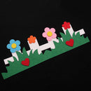 Environmentally Felt Cloth Flowers Stickers Suit for Parent-child Education