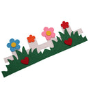 Environmentally Felt Cloth Flowers Stickers Suit for Parent-child Education