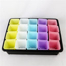 Small Ceramic Succulent Can for Plants with Plastic Trays Suit for Garden