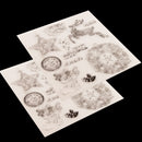 Transparent Clear Silicone Rubber Stamp Environmentally Friendly Pet Film