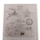 Transparent Clear Silicone Rubber Stamp Environmentally Friendly Pet Film
