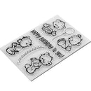 Universal Bear Transparent Clear Silicone Stamp/seal Diy Scrapbooking/ Best 1 x