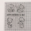 Universal Bear Transparent Clear Silicone Stamp/seal Diy Scrapbooking/ Best 1 x