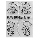 Universal Bear Transparent Clear Silicone Stamp/seal Diy Scrapbooking/ Best 1 x