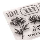 Transparent Clear Silicone Rubber Stamp Environmentally Friendly Pet Film