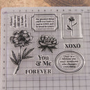 Words Transparent Clear Silicone Stamp/seal Diy Scrapbooking/ Photo Hot 1 pcs