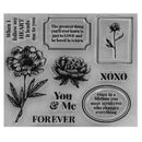 Transparent Clear Silicone Rubber Stamp Environmentally Friendly Pet Film