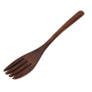1 PC Creative Wooden Handle Tableware Fork for Household