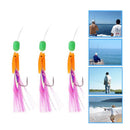 3 PCS large giant horse line luminous beads orange fish skin Hippo