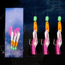 3 PCS large giant horse line luminous beads orange fish skin Hippo