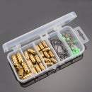 3Styles Fishing Sinkers Plastic Fishing Accessories Tackle Box Best 1 set