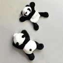 Plush Panda Refrigerator Sticky Creative Convenient Sticky Cartoon Little New 1x