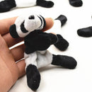 Plush Panda Refrigerator Sticky Creative Convenient Sticky Cartoon Little New 1x