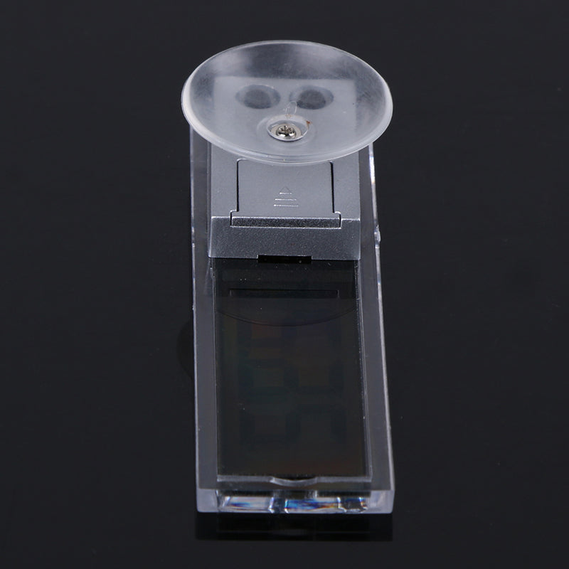 1 xWhite Digital LCD Display Auto Car Home Window Thermometer Indoor Suction Hot