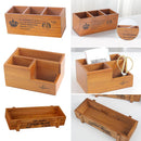 Multifunction Small Wooden Storage Box Case Wooden-Box Flower Box
