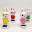 Cute Solar Powered Dancing Swinging Dancer Car Office Interior Decoration