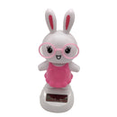 Cute Solar Powered Dancing Swinging Dancer Car Office Interior Decoration