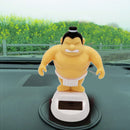 Cute Solar Powered Toys Dancing Swinging Dancer Car Office Interior Decor Gift