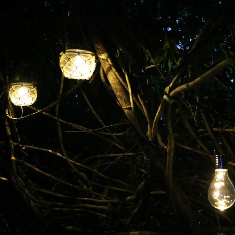 1 x Outdoor Decorate Solar Powered LED Bulb Lamp Portable Camp Tent Fishing New