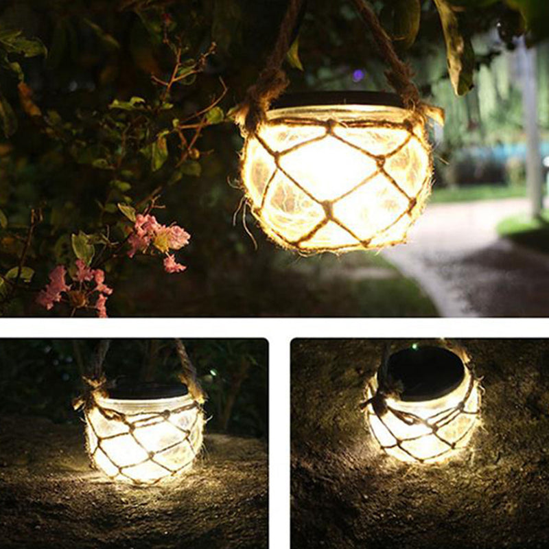 1 x Outdoor Decorate Solar Powered LED Bulb Lamp Portable Camp Tent Fishing New